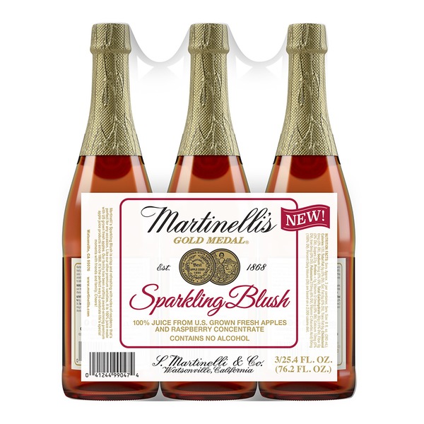Martinelli's Gold Medal® Sparkling Blush Juice Martinelli's Gold Medal