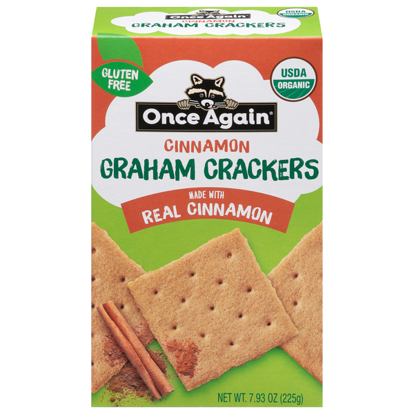 Once Again Organic Cinnamon Graham Crackers Same-Day Delivery or