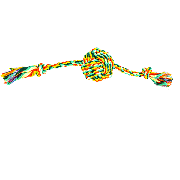 Play On Rope 3 Knot Dog Toy