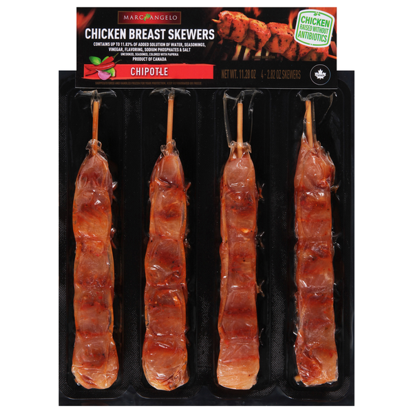 Marcangelo Chipotle Chicken Breast Skewers Same-Day Delivery or