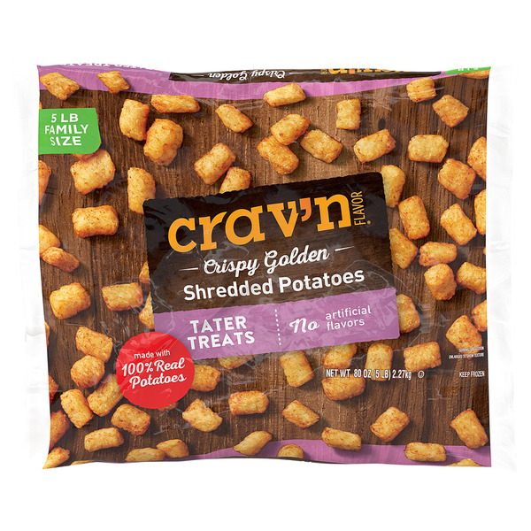 Crav'n Flavor Crispy Golden Shredded Potatoes Same-Day Delivery or
