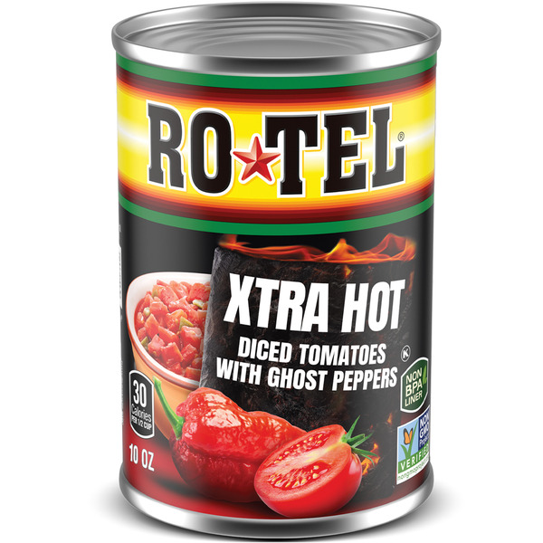 RO*TEL Xtra Hot Diced Tomatoes With Ghost Peppers Same-Day
