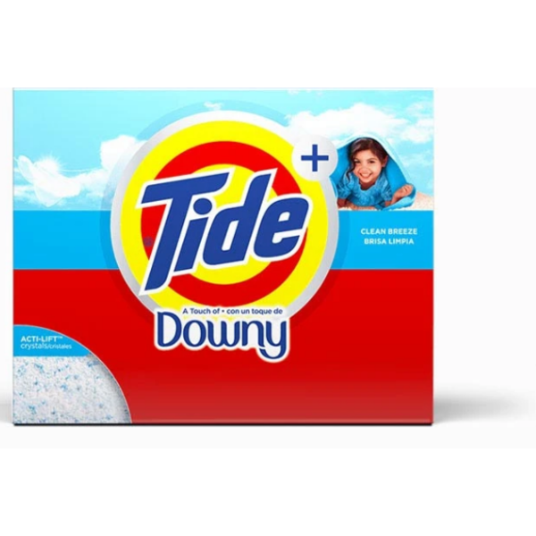 Tide - Plus A Touch of Downy Powder Laundry Detergent - 8.5kg