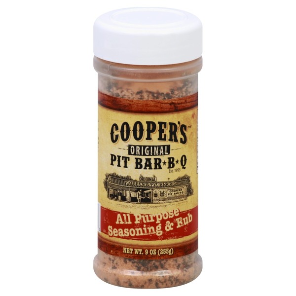 Coopers Original Pit Bar B Q Seasoning & Rub, AllPurpose (9 oz