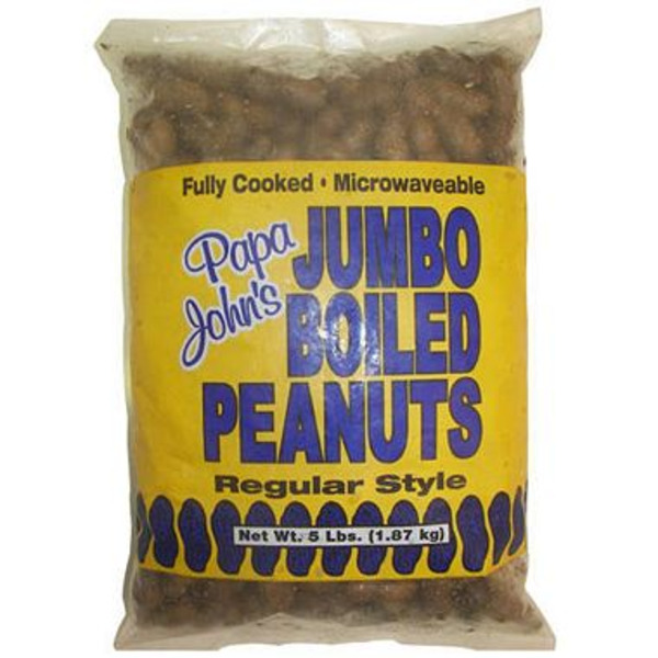 Papa John's - Regular Style Boiled Peanuts - 5 lbs