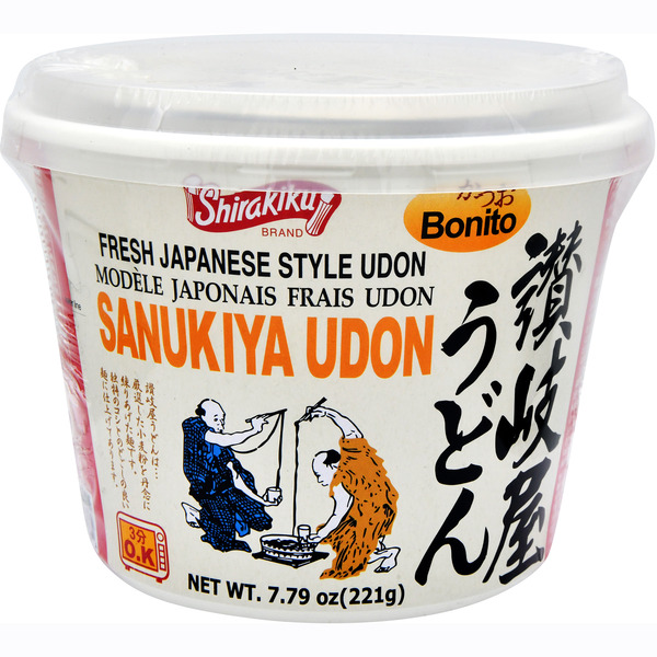 Shirakiku Bonito Fresh Japanese Style Sanukiya Udon Cup