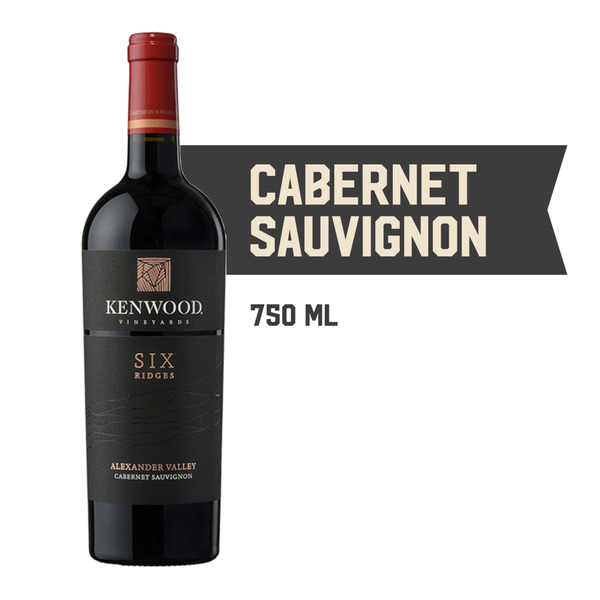 Kenwood Vineyards Six Ridges Cabernet Sauvignon Wine Same-Day