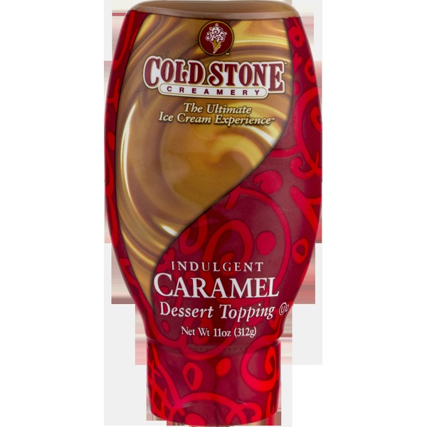 Cold Stone Dessert Topping, Indulgent Caramel (11 oz) Instacart