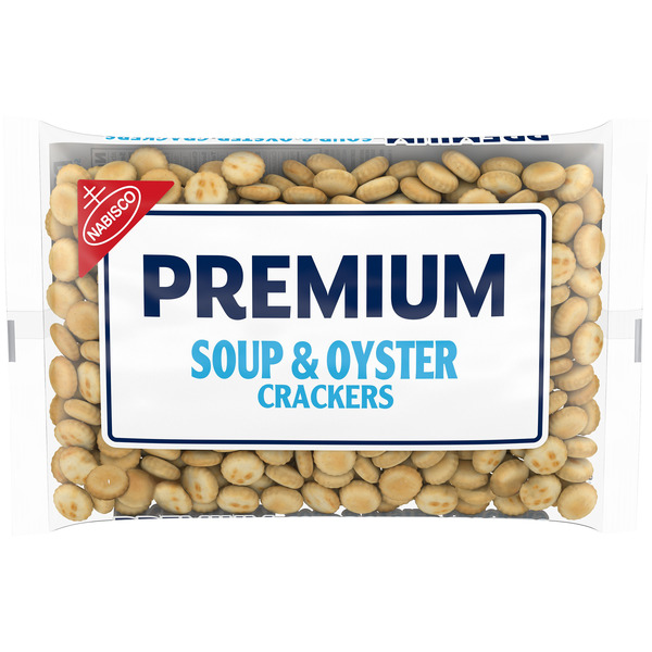 Premium Original Soup & Oyster Crackers, Lunch Snacks 9 oz Same