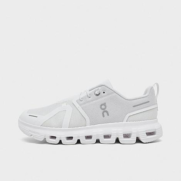 ON Big Kids' Cloud Sky 2 Running Shoes, Size 6.5 - White/White