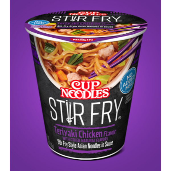 Cup Noodles- Stir Fry Teriaki Chicken 3Z 6/