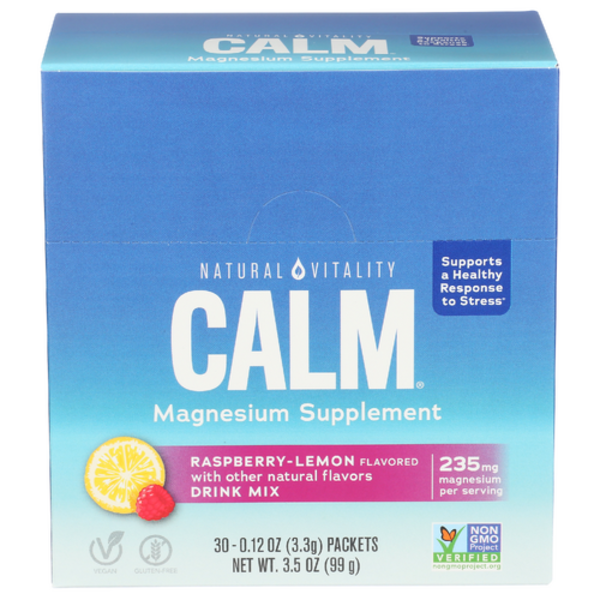 立正大淞南　セットプレー　ジャパンライム Natural Vitality Raspberry-Lemon Calm Magnesium Supplement Drink
