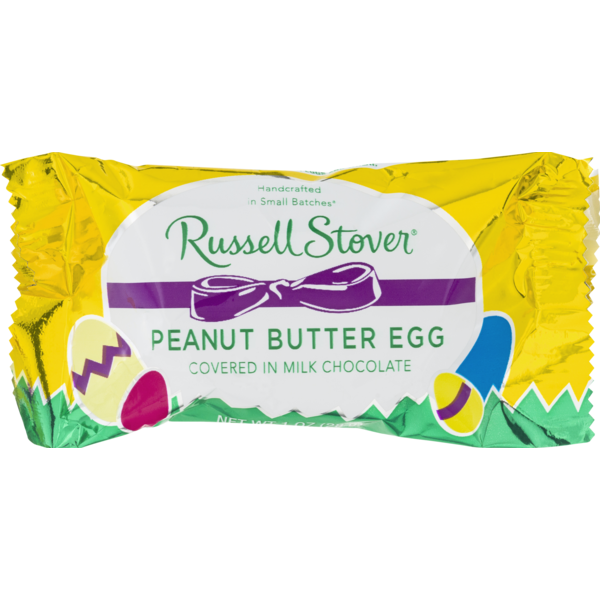 Russell Stover Peanut Butter Egg in Milk Chocolate (1 oz) Instacart