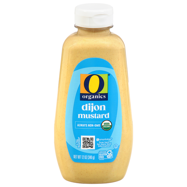 O Organics Dijon Mustard, Organic
