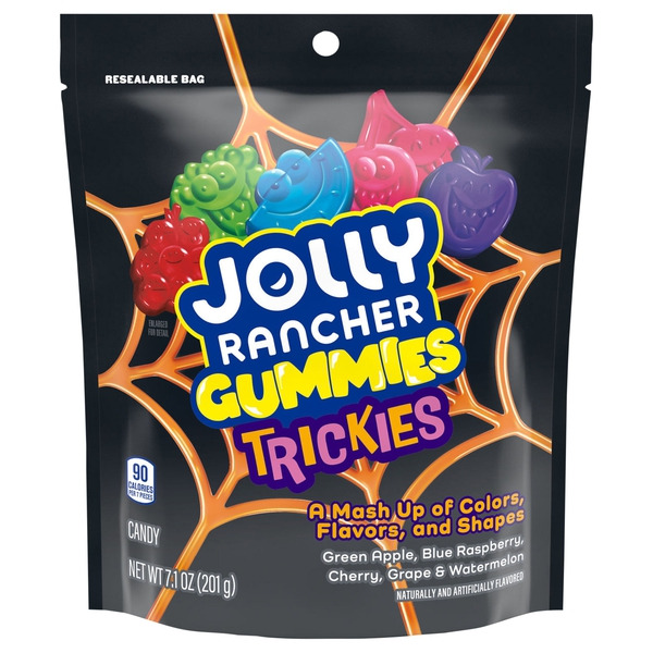 JOLLY RANCHER TRICKIES Gummies Assorted Fruit Flavored, Halloween