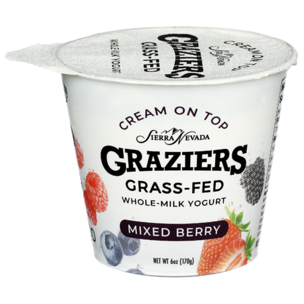 Graziers Mixed Berry Grass-Fed Whole Milk Yogurt