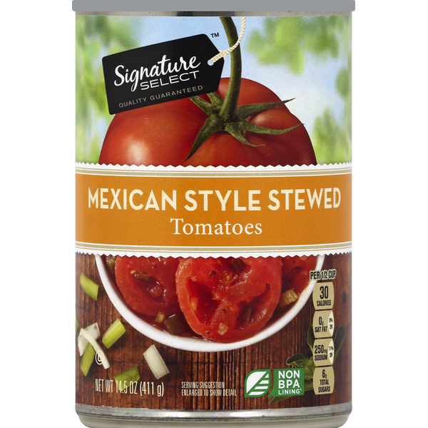SIGNATURE SELECTS Tomatoes, Mexican Style, Stewed