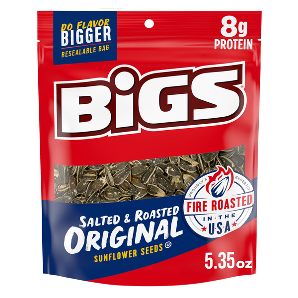 BIGS Salted & Roasted Original Sunflower Seeds