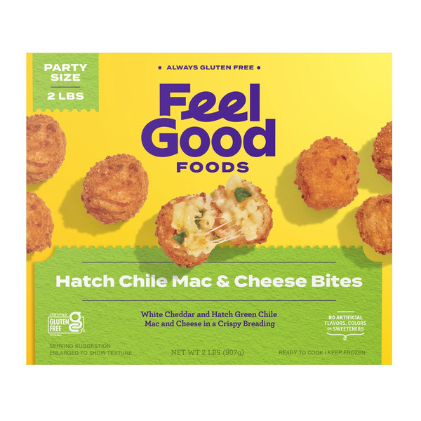 Costco Feel Good Foods Hatch Chile Mac & Cheese Bite SameDay Delivery