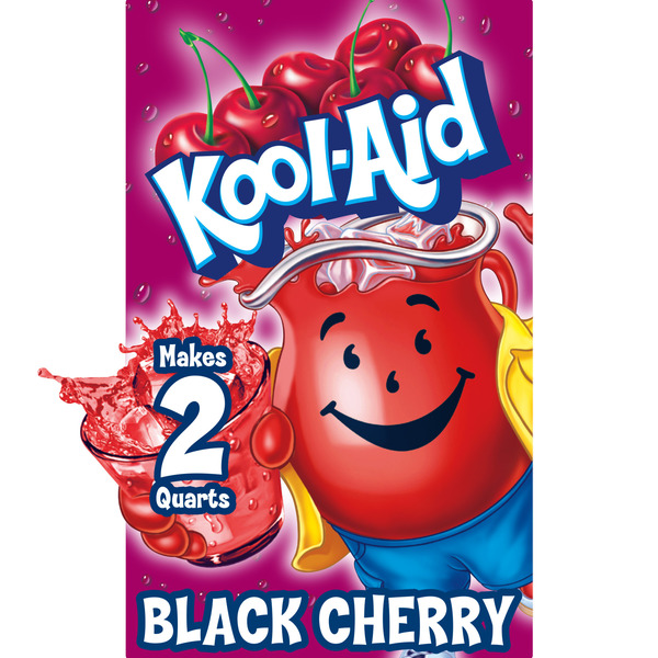 Kool-Aid Unsweetened Black Cherry Artificially Flavored Powdered