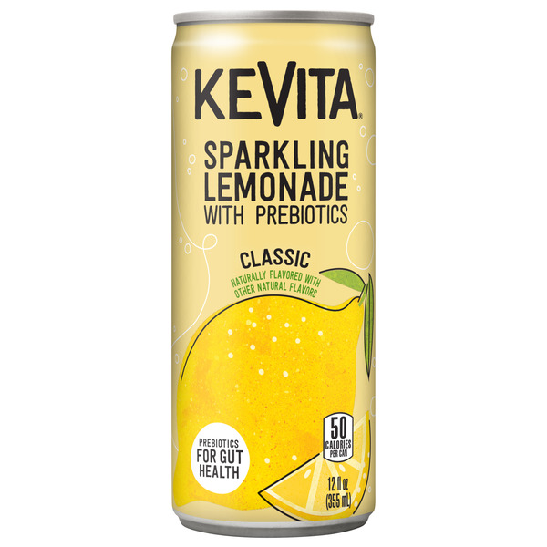 KeVita Sparkling Classic Lemonade with Prebiotics Same-Day