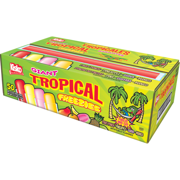 Kisko - Giant Tropical Freezies - 50/5.5 oz