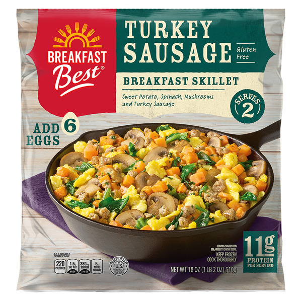 ALDI Breakfast Best Turkey Sausage Breakfast Skillet SameDay Delivery