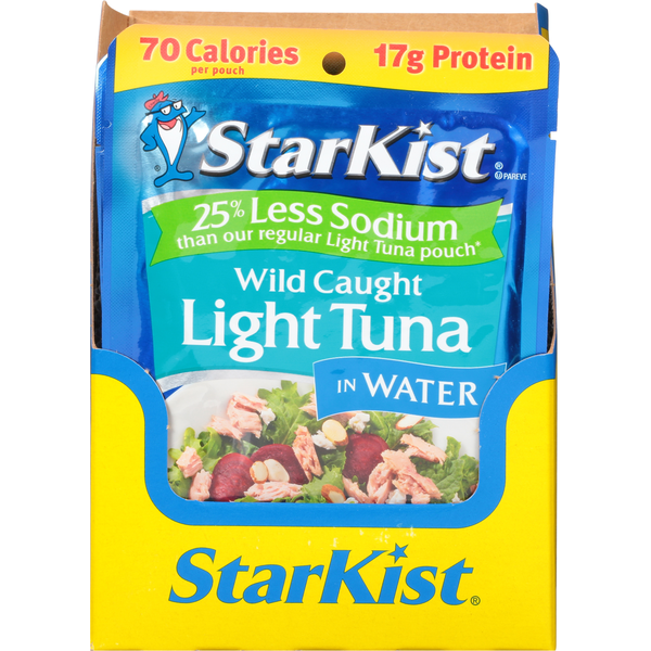 StarKist Light Tuna in Water, Wild Caught