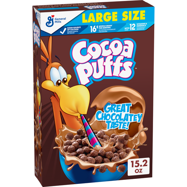 General Mills Cocoa Puffs Large Size Cereal