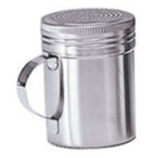 Stainless Steel Dredge with Handle, 10 oz