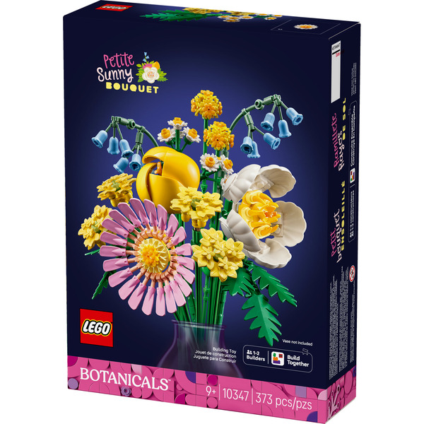 LEGO Girls' & Boys' Botanicals Petite Sunny Bouquet Flower Set