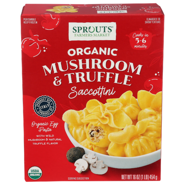 Sprouts Organic Mushroom & Truffle Saccottini