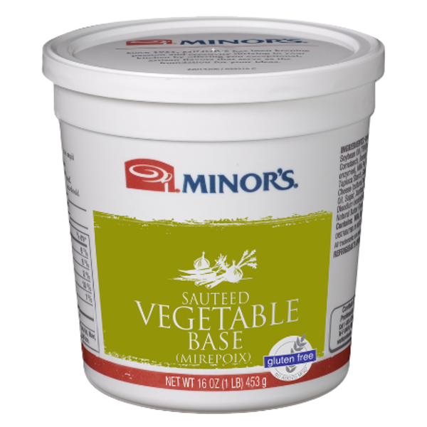 Minor's - Sauteed Vegetable Base, Gluten Free, No Added MSG - 1 lb