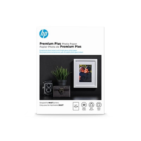 HP CR669A 5" x 7" Premium Plus Glossy Photo Paper