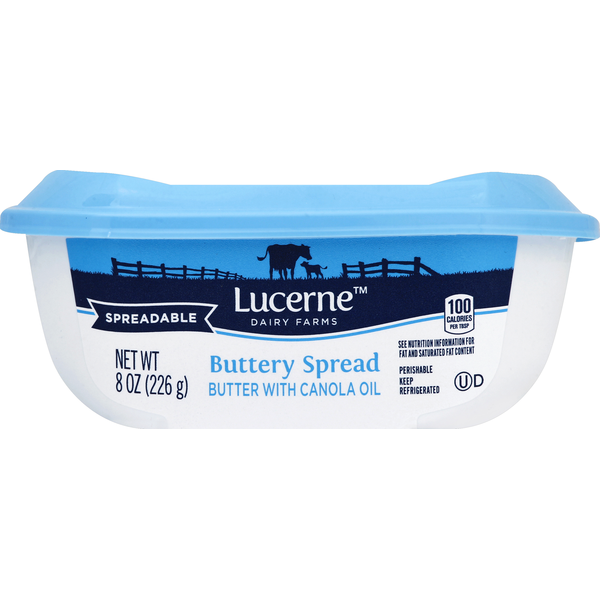 Lucerne Buttery Spread, with Canola Oil