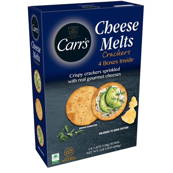 Carr's Crackers Cheese Melts (21 oz) Instacart