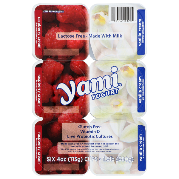 Yami Yogurt Lactose Free Multipack Same-Day Delivery | Super King