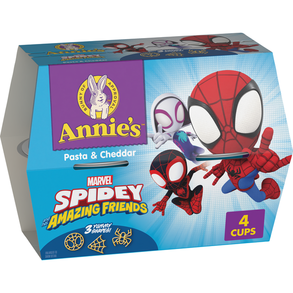 Annie's Marvel Spidey and His Amazing Friends Pasta and Cheddar Mac and Cheese