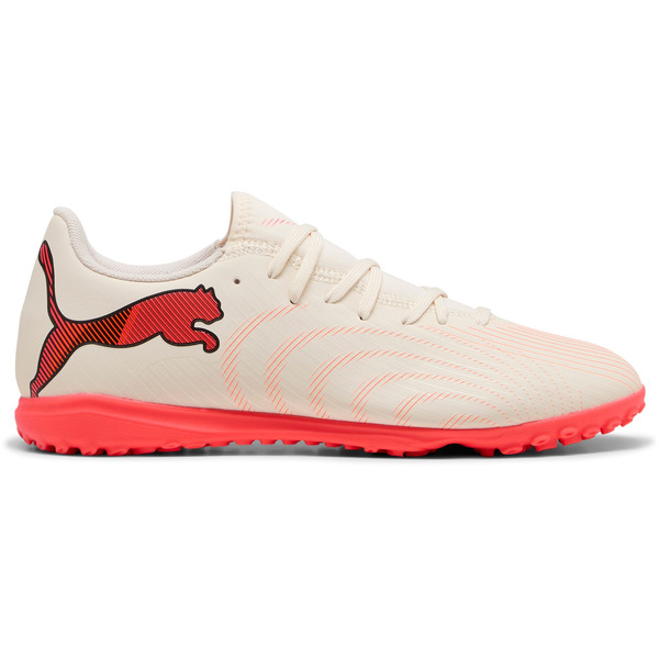 PUMA Future 9 Play Turf Soccer Cleats, Size M9.5/W11, Medium/D - White & Red