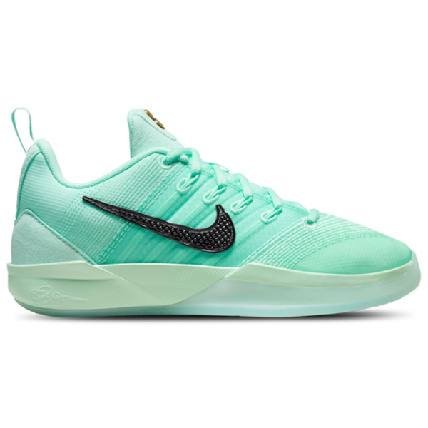 Nike Kids' Grade School Sabrina 3 'Warning Label' Basketball Shoes, Size 5, Medium/B - Mint Foam/Black-Mint Foam-Metallic Gold