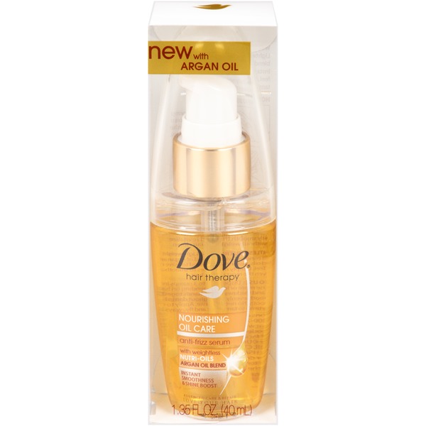 Dove Nourishing Oil Care Anti Frizz Serum 1 35 Fl Oz Instacart