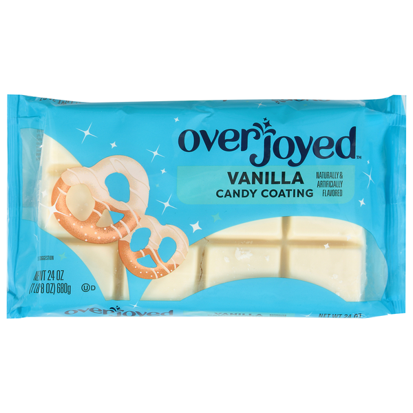 Overjoyed Vanilla Candy Coating
