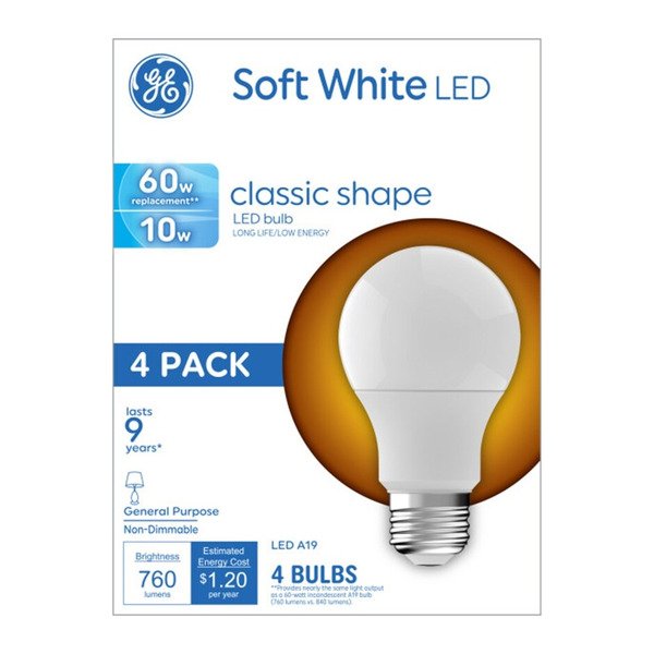 GE 60 Watt Soft White General Purpose LED Light