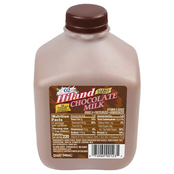 Hiland Dairy Chocolate Milk Same-Day Delivery or Pickup | Harps
