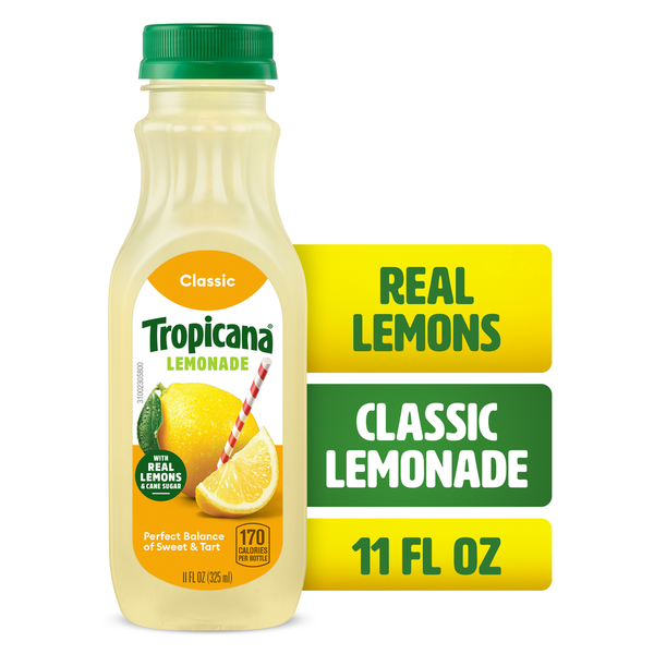 Tropicana Classic Lemonade, Made with Real Lemons