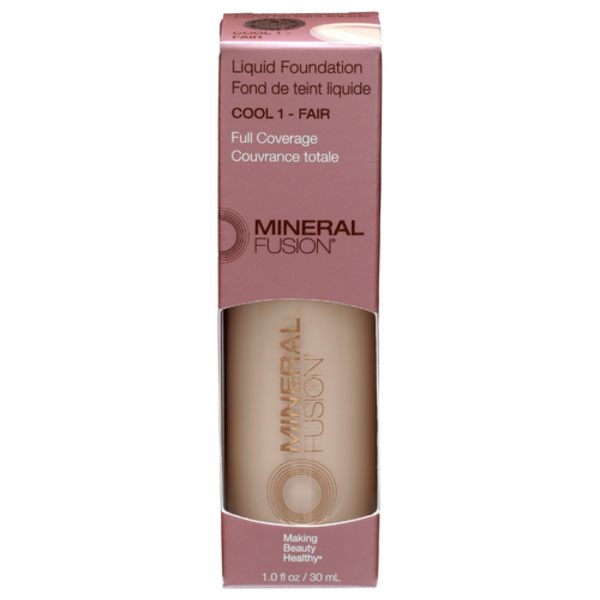 Mineral Fusion Cool 1 Fair Full Coverage Liquid Foundation Same