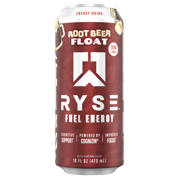 RYSE Zero Sugar Root Beer Float Energy Drink Same-Day Delivery or Pickup