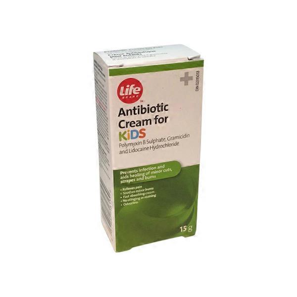 Life Brand Antibiotic Cream for Kids (15 g) Instacart