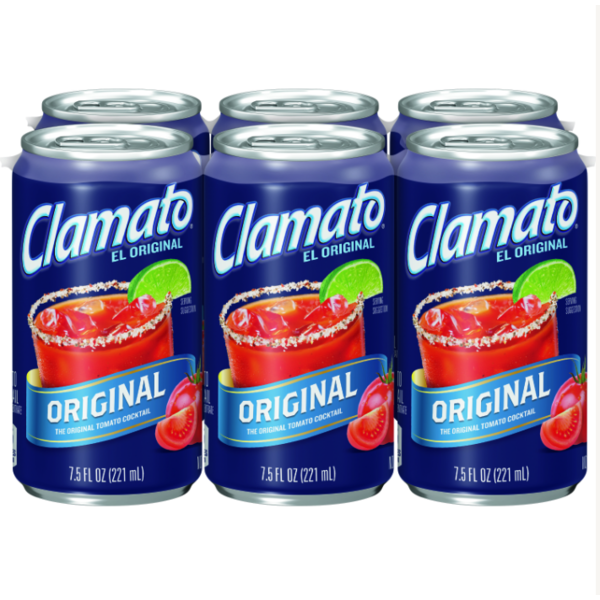 Clamato Sleek Can 6-7.5 Z