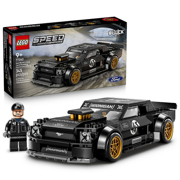 LEGO Speed Champions Ken Block's 1965 Ford Mustang Hoonicorn V1 Building Set 345 Piece